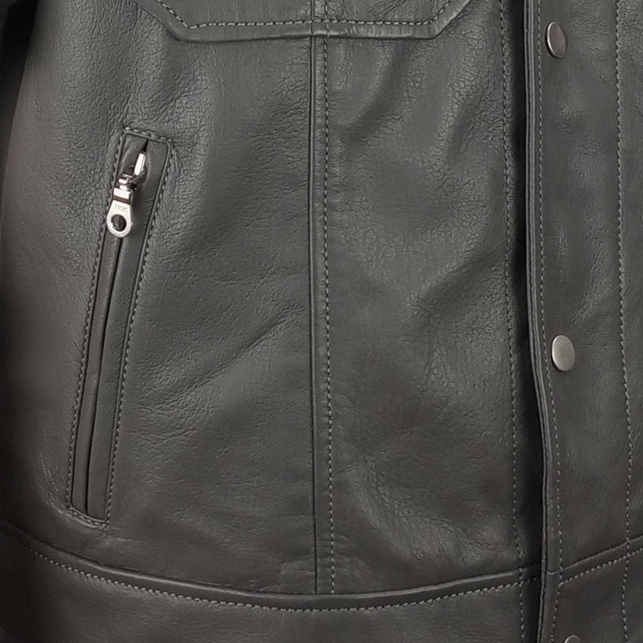 Moto Leather Vest