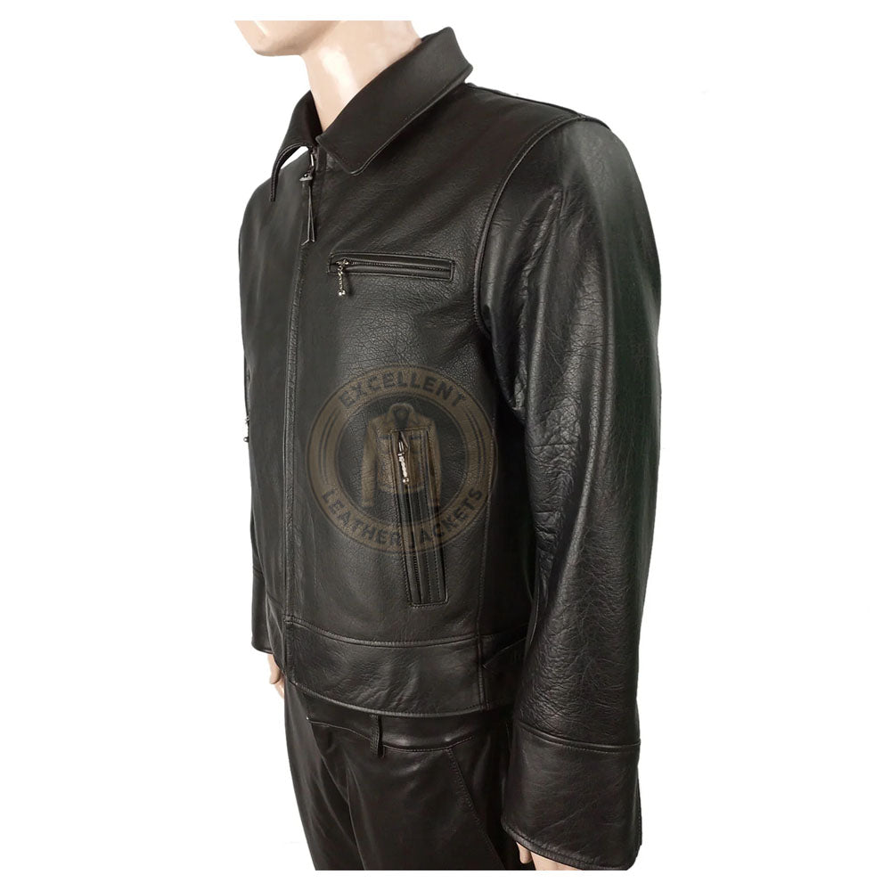 New Highway Man Buffalo Motorcycle Jacket