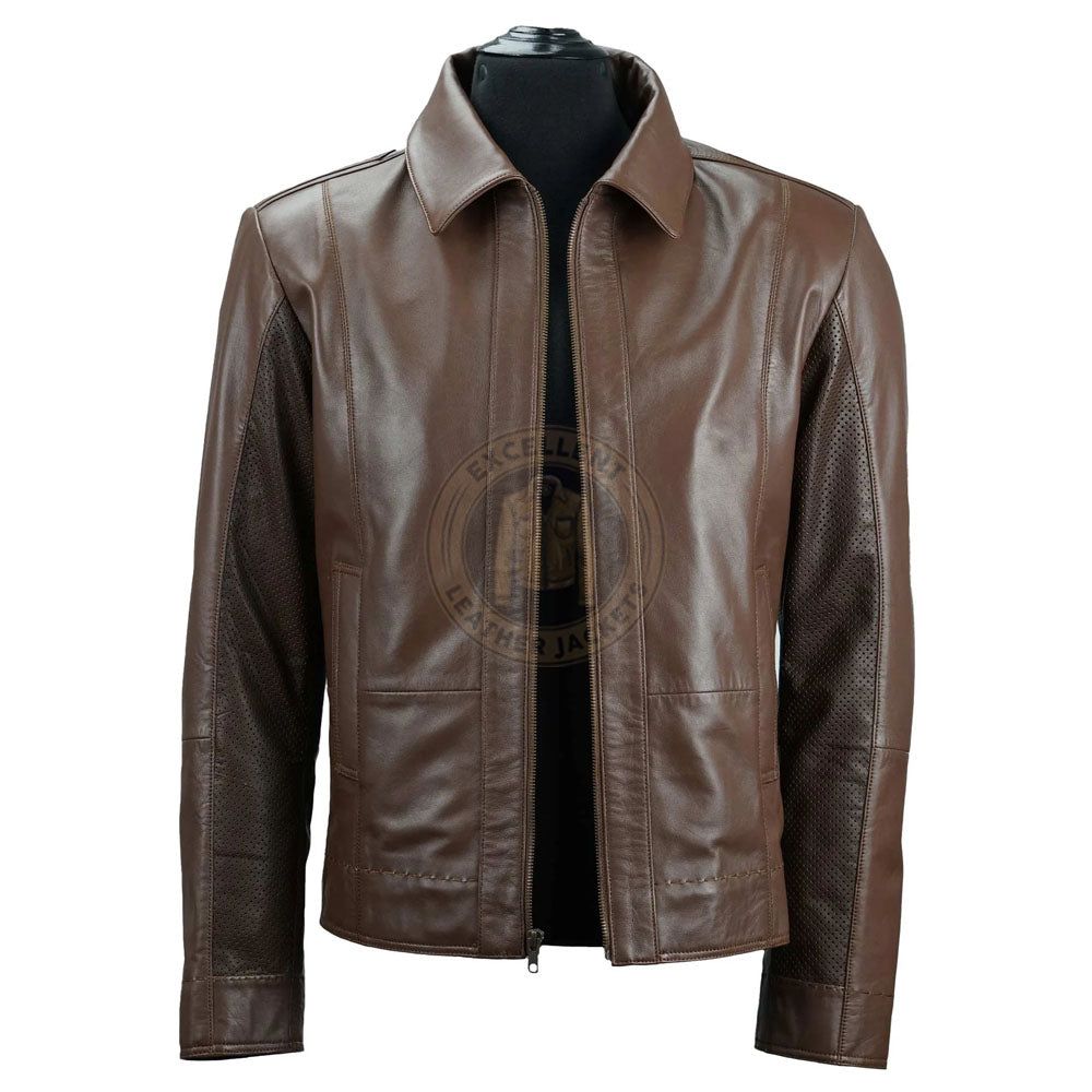 Veste en cuir Wick 2