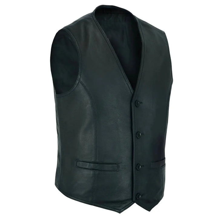 Black Men Vest