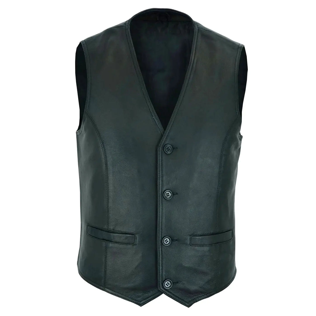 Men Black Vest