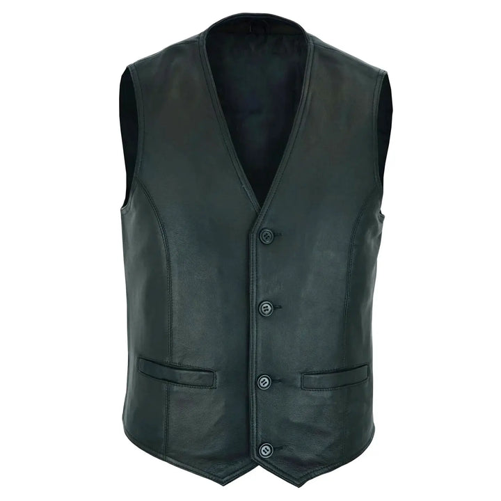 Men Black Vest