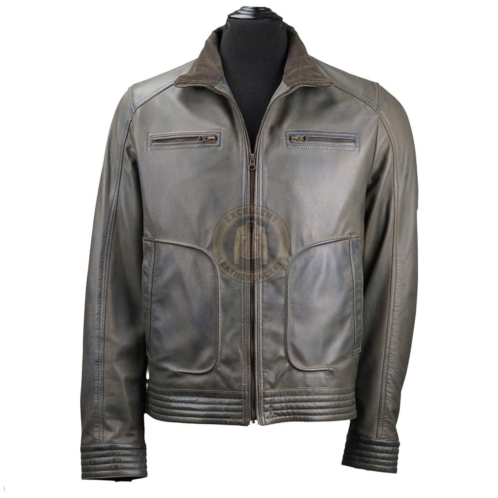 olive-grey-leather-jacket