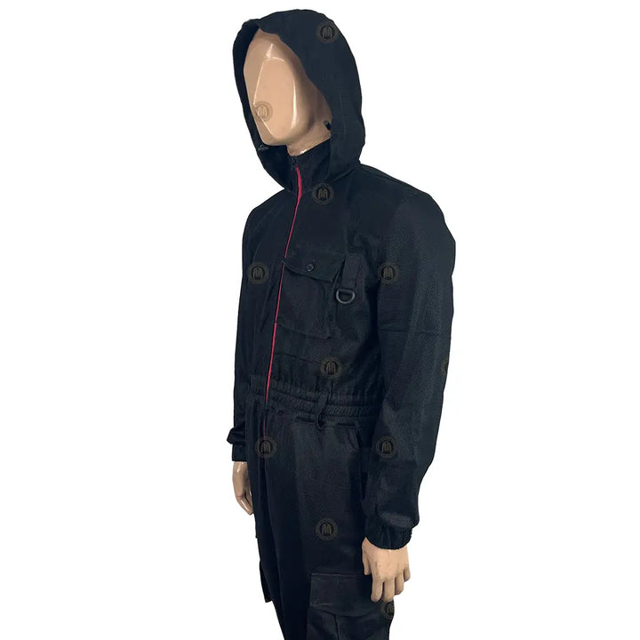 squid game black jumpsuit