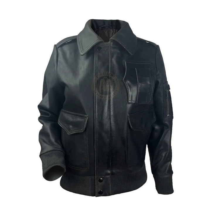 womens-genuine-leather-black-bomber-jacket